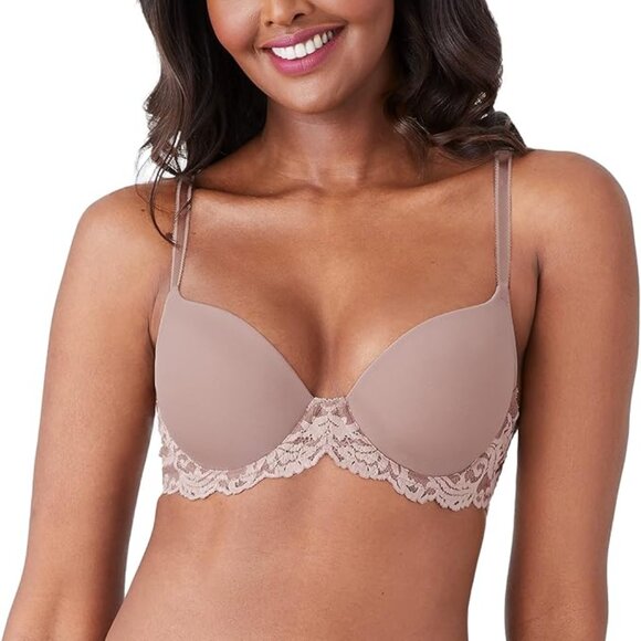**Wacoal** Instant Icon T-Shirt Bra Cafe Au Lait 40DD 853322 NWT - Picture 1 of 7